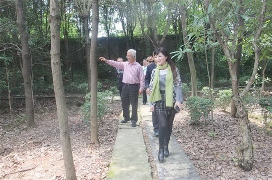 安豐杰會長至西施生態(tài)總部基地視察 安豐杰會長至西施生態(tài)總部基地視察
