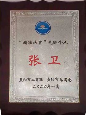 精準扶貧先進個人