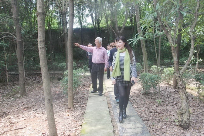 安豐杰會(huì)長(zhǎng)至西施生態(tài)總部基地視察 安豐杰會(huì)長(zhǎng)至西施生態(tài)總部基地視察