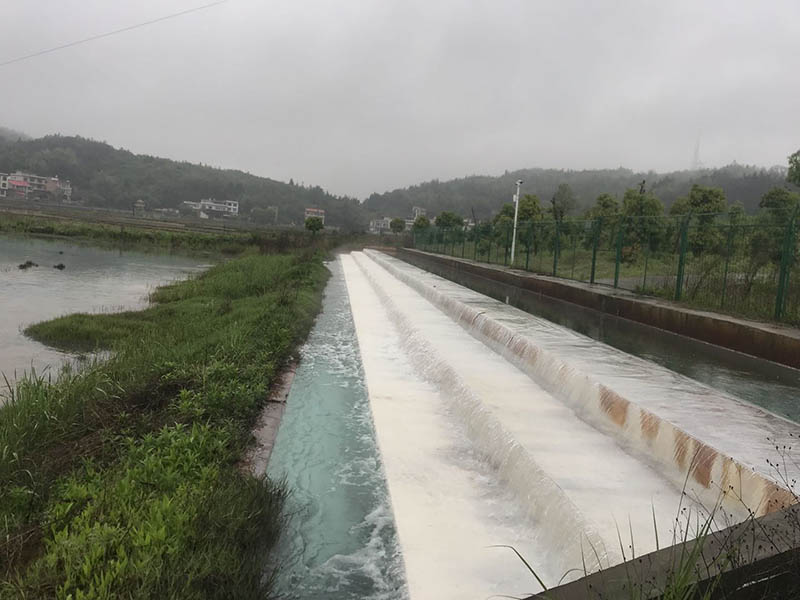 湖南省武岡市文坪鎮(zhèn)煤礦區(qū)涌水多級(jí)跌水曝氣工程